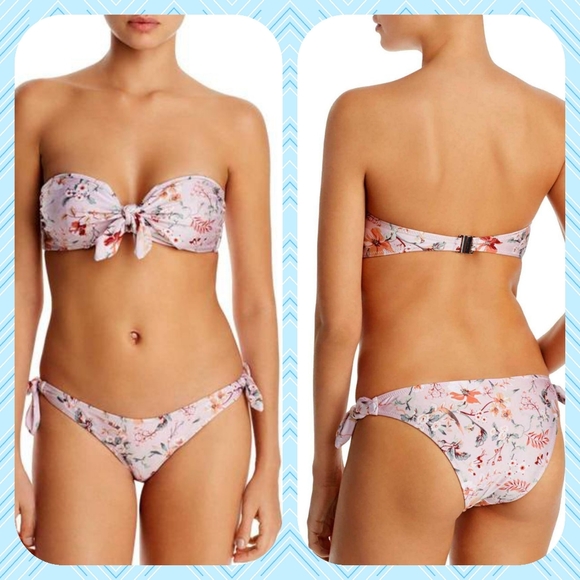 MINKPINK Other - MINKPINK Summer Meadow Tie Bandeau Top & Bottom